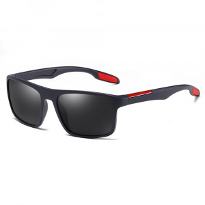 Ochelari de Soare - Techsuit Polarised TR90 (MM101) - Matte Blue / Red - Img 1