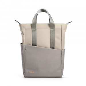 Rucsac pentru Calatorie cu 3 Compartimente, 12l - Tomtoc (T63M1D1) - Moon Grey - Img 1