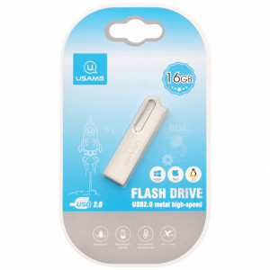 Stick de Memorie USB 16GB - USAMS High Speed (US-ZB097) - Silver - Img 2