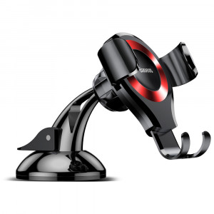 Suport Auto Bord / Parbriz - Baseus Osculum (SUYL-XP09) - Black Red - Img 4