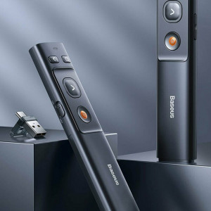 Telecomanda Wireless pentru Prezentari - Baseus (ACFYB-0G) - Grey - Img 4