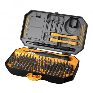 Trusa Surubelnite cu Accesorii 145in1 - Jakemy Precision (JM-8183) - Black - Img 1