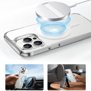 Adaptor Inel Incarcare MagSafe HaloLock (set 2) - ESR Universal Ring 360 - White - Img 4