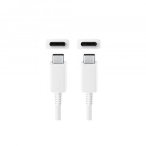 Cablu de Date Type-C to Type-C Fast Charging 5A, 1.8m - Samsung (EP-DX510JWEGEU) - White (Blister Packing) - Img 4