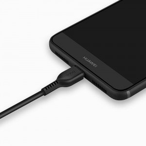 Cablu de Date USB-A la Type-C 10W, 2A, 1m - Hoco Easy Charged (X13) - Black - Img 2