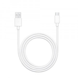 Cablu de Date USB la Type-C SuperVOOC 3.0, Fast Charging 3A, 65W, 1m - Oppo (DL143) - White (Bulk Packing) - Img 2