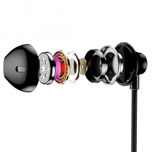 Casti Audio Jack cu Microfon, 1.2m - Baseus Encok H06 (NGH06-01) - Black - Img 4