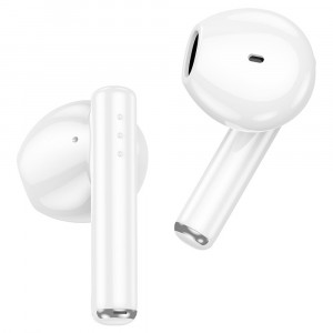 Casti Fara Fir BT5.3, Stereo, Hi-Fi - Hoco Crystal (EW38) - White - Img 2