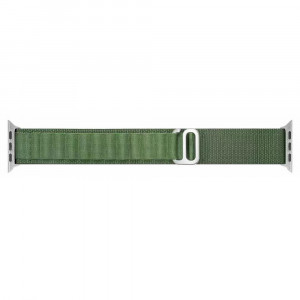 Curea pentru Apple Watch 1 / 2 / 3 / 4 / 5 / 6 / 7 / 8 / SE / Ultra (42 / 44 / 45 / 49 mm) - Techsuit Watchband (W037) - Army Green - Img 3