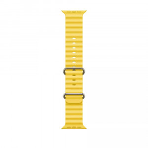 Curea pentru Apple Watch 1 / 2 / 3 / 4 / 5 / 6 / 7 / SE / 8 (38 / 40 / 41mm) - Techsuit Watchband (W038) - Yellow - Img 4