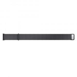 Curea pentru Samsung Galaxy Watch 4, Galaxy Watch Active (40 / 44 mm), Huawei Watch GT / GT 2 / GT 3 (42 mm) - Techsuit Watchband 20mm (W009) - Black - Img 3