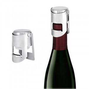 Dop Reutilizabil pentru Sticle - Techsuit Professional Stopper (CS01) - Silver - Img 1