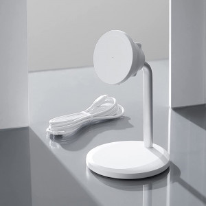 ESR - Wireless Charger HaloLock Shift - Stand with Removable Magnetic Pad, MagSafe Compatible - White - Img 2