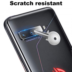 Folie Camera pentru Asus ROG Phone 3 Strix / Rog Phone 3 ZS661KS - Mocolo Full Clear Camera Glass - Clear - Img 3