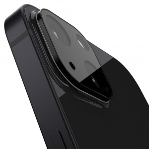 Folie Camera pentru iPhone 13 / 13 mini (set 2) - Spigen Optik.TR - Black - Img 4