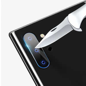 Folie Camera pentru Samsung Galaxy Note 10 Plus 4G / Note 10 Plus 5G - Mocolo Full Clear Camera Glass - Clear - Img 3