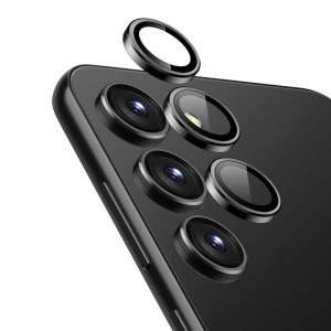 Folie Camera pentru Samsung Galaxy S23 / S3 Plus - ESR Lens Protector Tempered Glass - Black - Img 2