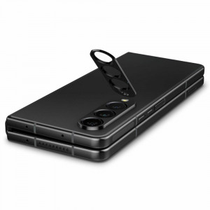 Folie Camera pentru Samsung Galaxy Z Fold 4 - Techsuit Full Camera Glass - Black - Img 3