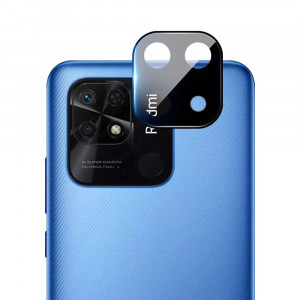 Folie Camera pentru Xiaomi Redmi 10C - Mocolo Silk HD PRO Camera Glass - Black - Img 1