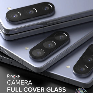 Folie Camera telefon Samsung Galaxy Z Fold5 (set 2) - Ringke Camera Protector Glass - Black - Img 3