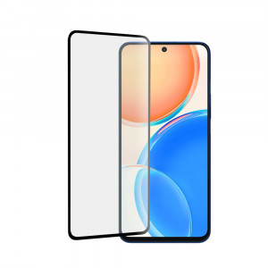 Folie protectie telefon Honor X8 4G / X8a - Mocolo 3D Curved Full Glue Glass - Black - Img 1