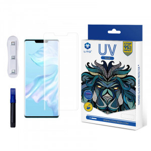 Folie protectie telefon Huawei Mate 30 Pro / Mate 30 Pro 5G - Lito 3D UV Glass - Transparent - Img 1