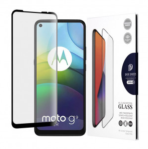 Folie protectie telefon Motorola Moto G9 Power - Dux Ducis Tempered Glass - Black - Img 1