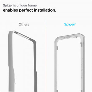 Folie protectie telefon Samsung Galaxy A33 5G (set 2) - Spigen Glass.TR Align Master - Clear - Img 3
