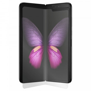 Folie protectie telefon Samsung Galaxy Fold, Galaxy Fold 5G - Alien Surface Screen+Edges+Back - Transparent - Img 4