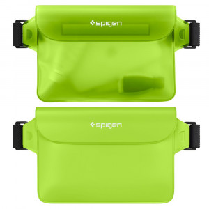 Geanta Waterproof pentru Accesorii (set 2) - Spigen (A620) - Cactus Green - Img 2