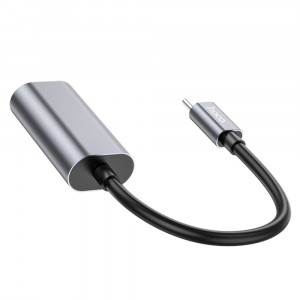 Hoco - Adapter Origin (UA21) - Type-C to VGA, 1920x1080@30Hz - Metal Gray - Img 2