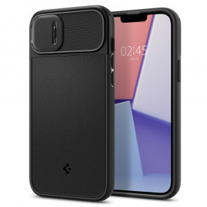 Husa iPhone 14 - Spigen Optik Armor Mag - Black - Img 3