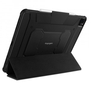 Husa pentru Apple iPad Pro 11 (2020 / 2021 / 2022) - Spigen Rugged Armor Pro - Black - Img 2