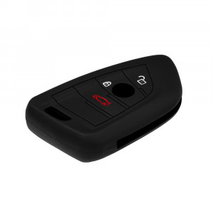 Husa pentru cheie BMW Seria 2, 4, 8 Grand Coupe - Techsuit Car Key Case (1004.08) - Black - Img 3