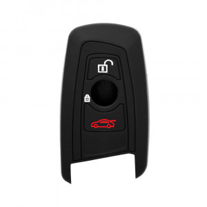 Husa pentru cheie BMW X3, X4 - Techsuit Car Key Case (1004.02) - Black - Img 1