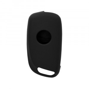 Husa pentru cheie Citroen C2, C3, C4, C5/Peugeot - Techsuit Car Key Case (1021.03) - Black - Img 2