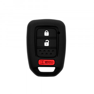 Husa pentru cheie Honda HR-V, CR-V - Techsuit Car Key Case (2005.09) - Black - Img 1