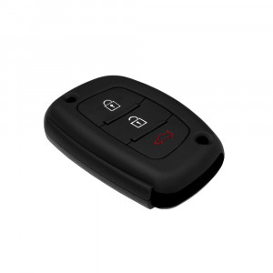 Husa pentru cheie Hyundai Mistra, Accent, Tucson - Techsuit Car Key Case (1007.02) - Black - Img 3