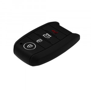Husa pentru cheie Kia Forte, K5, Soul, Niro - Techsuit Car Key Case (1003.05) - Black - Img 4