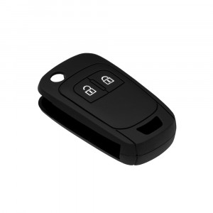 Husa pentru cheie Opel/Vauxhal Mokka, Astra J, Insignia, Buick - Techsuit Car Key Case (1005.08) - Black - Img 3