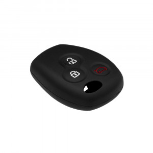 Husa pentru cheie Renault Twingo, Trafic, Kangoo - Techsuit Car Key Case (1010.03) - Black - Img 3