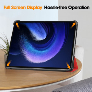 Husa tableta Xiaomi Pad 6 - Techsuit FoldPro - Red - Img 3
