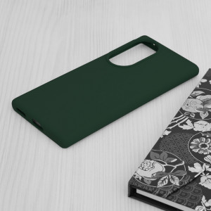 Husa telefon Honor 70 - Techsuit Soft Edge Silicone - Dark Green - Img 3
