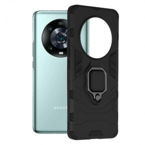 Husa telefon Honor Magic4 Pro - Techsuit Silicone Shield - Black - Img 1