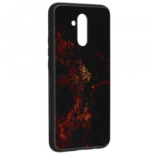Husa telefon Huawei Mate 20 Lite - Techsuit Glaze Series - Red Nebula - Img 2