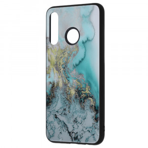 Husa telefon Huawei P30 lite / P30 lite New Edition - Techsuit Glaze Series - Blue Ocean - Img 4