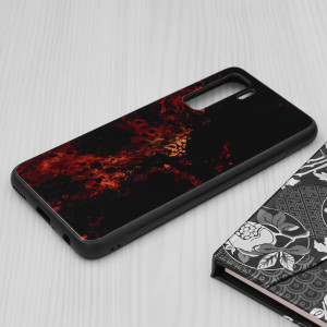 Husa telefon Huawei P40 Lite 5G - Techsuit Glaze Series - Red Nebula - Img 3
