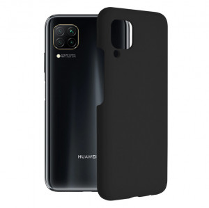 Husa telefon Huawei P40 Lite - Techsuit Soft Edge Silicone - Black - Img 1