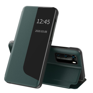 Husa telefon Huawei P40 - Techsuit eFold Series - Dark Green - Img 1