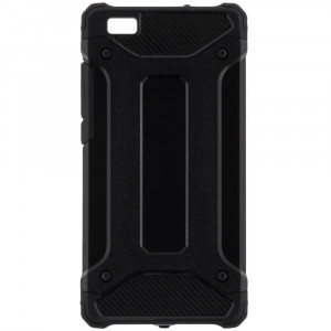 Husa telefon Huawei P8 Lite - Techsuit Hybrid Armor - Black - Img 2